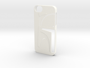 Bounty Hunter Iphone 5 Case V2 in White Processed Versatile Plastic