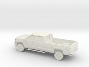 1/56 2015 Chevrolet Silverado Long Bed in White Natural Versatile Plastic