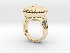 Old Ring 22 - Italian Size 22 in 14K Yellow Gold