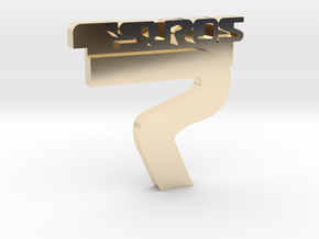 Suros Foundry Personal Icon - Full  in 14k Gold Plated Brass