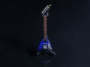 Jackson RR3 Guitar Miniature in Tan Fine Detail Plastic