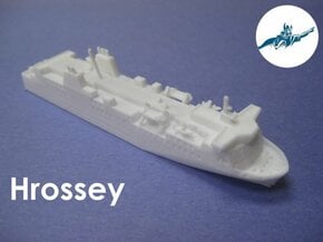 MV Hrossey (1:1200) in White Natural Versatile Plastic