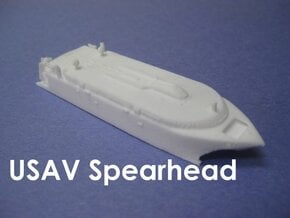 USAV Spearhead TSV1X (1:1200) in White Natural Versatile Plastic
