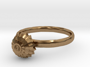 New Ring Design  in Natural Brass