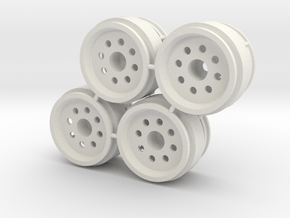 Rim 2 part weighted 1/8" offset - LosiMcRC/Trekker in White Natural Versatile Plastic