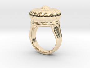 Old Ring 26 - Italian Size 26 in 14K Yellow Gold