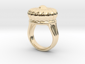 Old Ring 27 - Italian Size 27 in 14K Yellow Gold