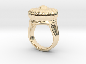 Old Ring 29 - Italian Size 29 in 14K Yellow Gold