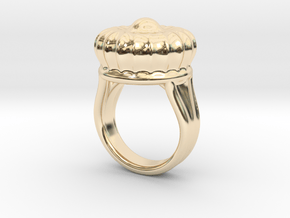 Old Ring 32 - Italian Size 32 in 14K Yellow Gold