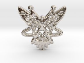 ButterFly Pendant in Platinum