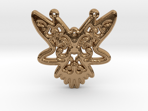 ButterFly Pendant in Polished Brass