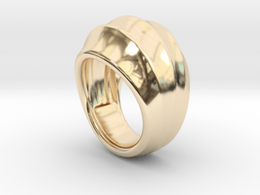 Good Ring 16 - Italian Size 16 in 14K Yellow Gold