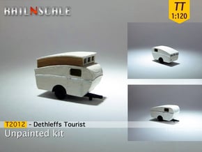Dethleffs Tourist (TT 1:120) in Tan Fine Detail Plastic
