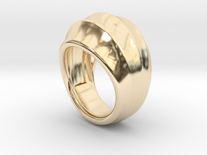 Good Ring 18 - Italian Size 18 in 14K Yellow Gold