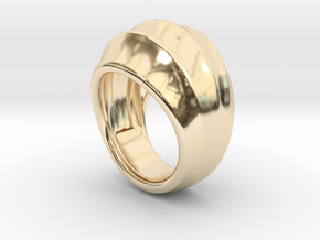 Good Ring 19 - Italian Size 19 in 14K Yellow Gold