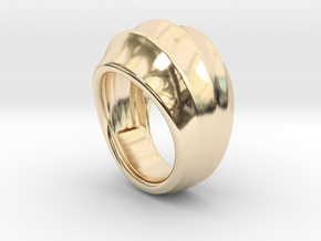 Good Ring 20 - Italian Size 20 in 14K Yellow Gold