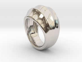 Good Ring 20 - Italian Size 20 in Platinum