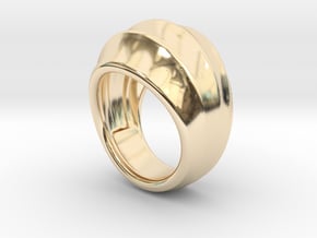 Good Ring 21 - Italian Size 21 in 14K Yellow Gold