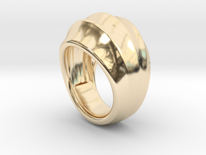 Good Ring 22 - Italian Size 22 in 14K Yellow Gold