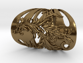 Women Ring in Polished Bronze