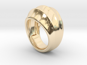Good Ring 26 - Italian Size 26 in 14K Yellow Gold