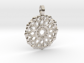 PRIMORDIAL MOTHER in Rhodium Plated Brass