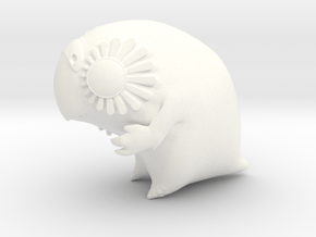 Large Kakapo (lux) in White Processed Versatile Plastic