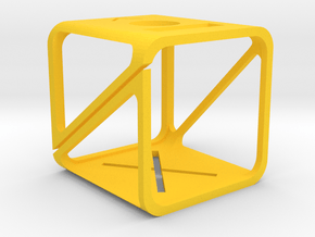 GoPro 4 Session case in Yellow Processed Versatile Plastic