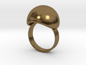 VESICA PISCIS Ring Nº3 in Polished Bronze
