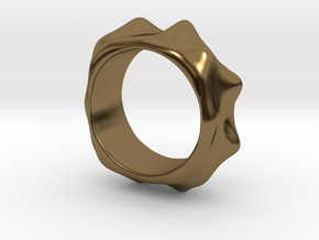 Ring 20mm in Polished Bronze