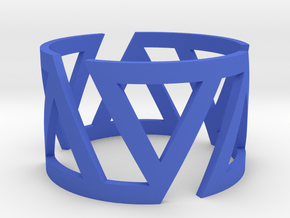 VOLTA Women Ring [Multiple Sizes] in Blue Processed Versatile Plastic