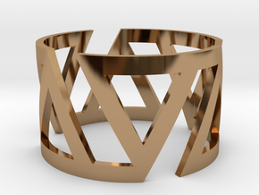 VOLTA Women Ring [Multiple Sizes] in Polished Brass