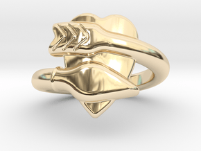 Cupido Ring 14 - Italian Siize 14 in 14K Yellow Gold