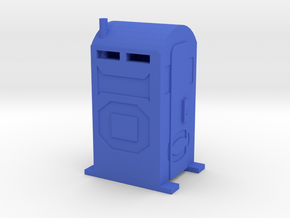 PortaPotty - 'O' 48:1 Scale in Blue Processed Versatile Plastic