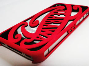 Te Arawa iPhone 4 cover in Red Processed Versatile Plastic