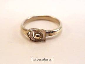 OnYearTogether ring in Polished Nickel Steel