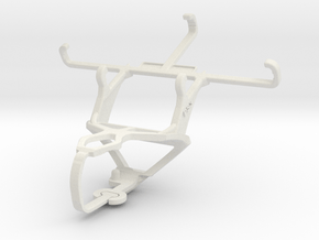 Controller mount for PS3 & Apple iPhone 5c in White Natural Versatile Plastic