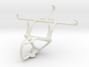 Controller mount for PS3 & HTC One S in White Natural Versatile Plastic