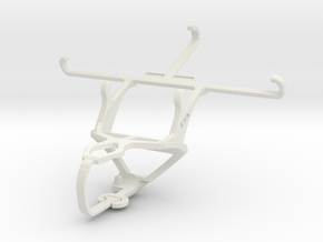 Controller mount for PS3 & Alcatel Idol Alpha in White Natural Versatile Plastic
