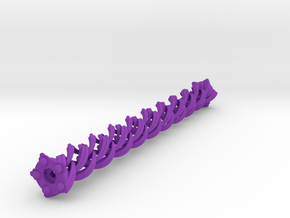 "Thistle" 10 Seed Chain to close or conect ... in Purple Processed Versatile Plastic