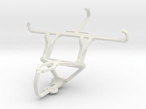 Controller mount for PS3 & Alcatel Pixi 3 (4.5) in White Natural Versatile Plastic