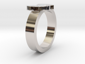 Wu Ring 17mm (Inner Diameter) in Platinum