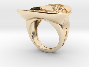 Kylo Ren Ring in 14k Gold Plated Brass