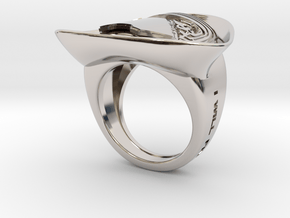 Kylo Ren Ring in Rhodium Plated Brass