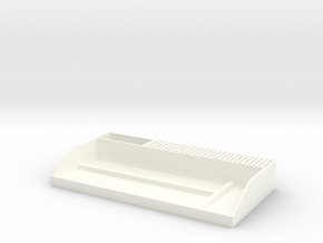 Tabletop Organizer (Rough) in White Processed Versatile Plastic