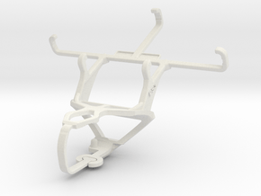 Controller mount for PS3 & Celkon A42 in White Natural Versatile Plastic