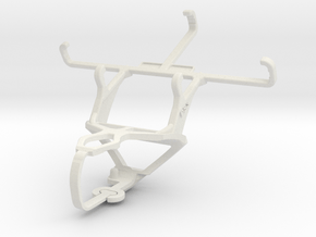 Controller mount for PS3 & Celkon Campus Colt A401 in White Natural Versatile Plastic