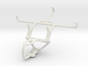 Controller mount for PS3 & HTC Desire 700 dual sim in White Natural Versatile Plastic