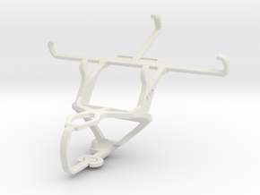 Controller mount for PS3 & Samsung G3812B Galaxy S in White Natural Versatile Plastic