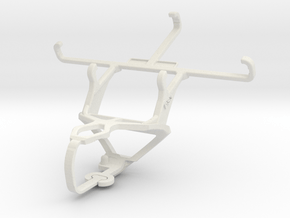 Controller mount for PS3 & Samsung Galaxy Ace Styl in White Natural Versatile Plastic